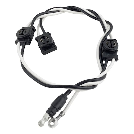 Truck-Lite 3 Plug, 22.75 In. Identification Harness, 16 Gauge, Fit 'N Forget M/C, .180 Bullet 96989